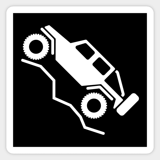 Offroad 4wd Rock Crawling Logo Sticker by hobrath